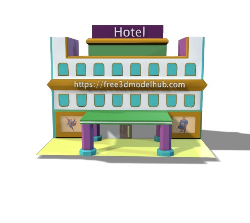 Desert House 3D Model