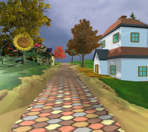 Free Project-Forest Village